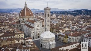Firenze vista dall'alto ai tempi del coronavirus