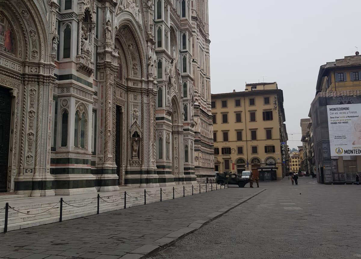 Firenze al tempo del coronavirus