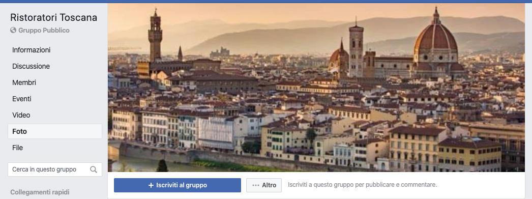 ristoratori toscani gruppo facebook