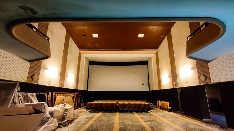 Rignano sull'Arno. Una foto del Cinema-Teatro Bruschi oggi