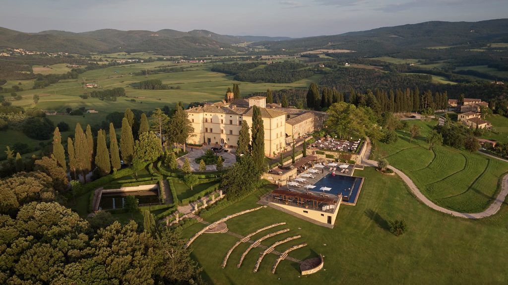 Vista Castello di Casole