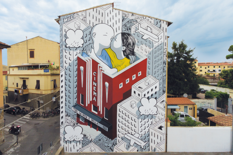 millo murales livorno