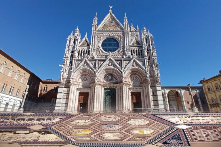 scopertura pavimento duomo siena
