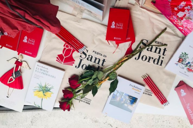 festa sant jordi libri rose