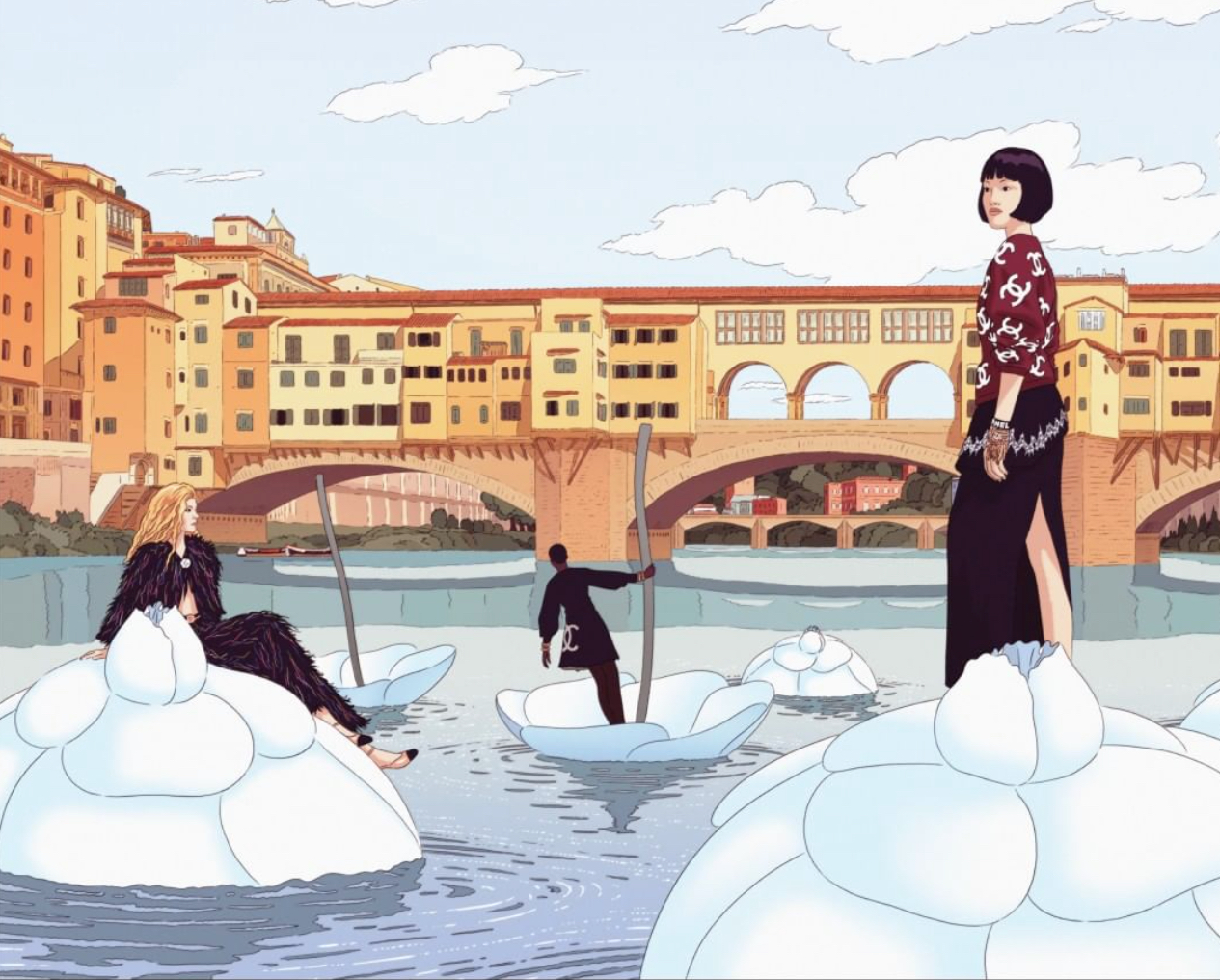 Chanel Firenze sfilata