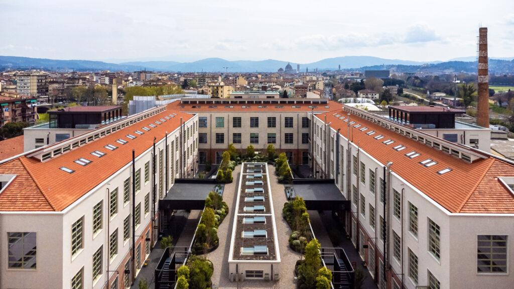 The Manifattura Tabacchi complex in Florence, a former state tobacco factory