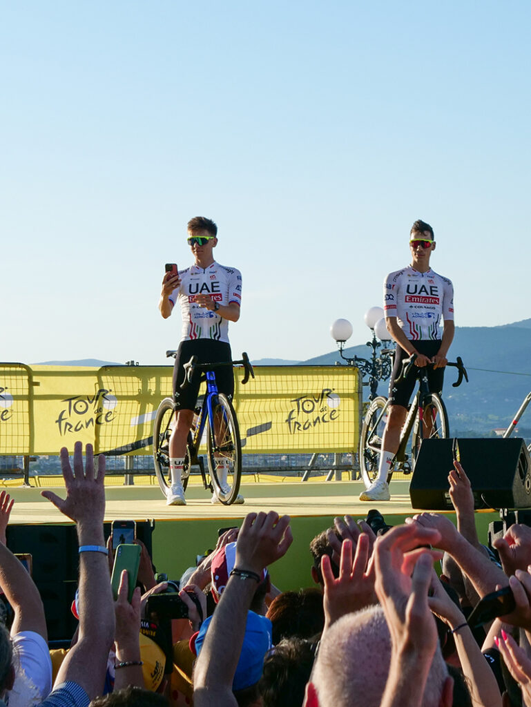 Tour de France 2024, le foto del "gran départ" a Firenze