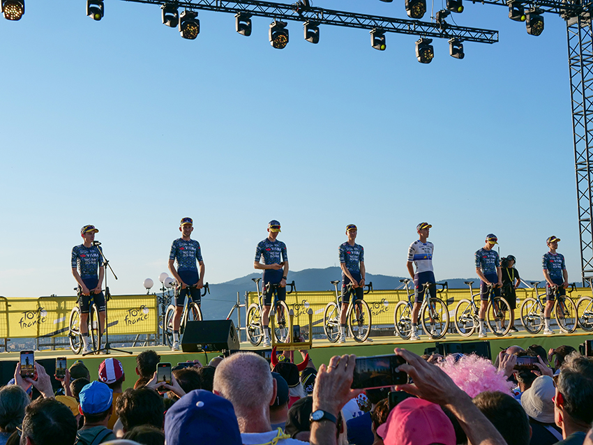 Tour de France 2024, le foto del "gran départ" a Firenze