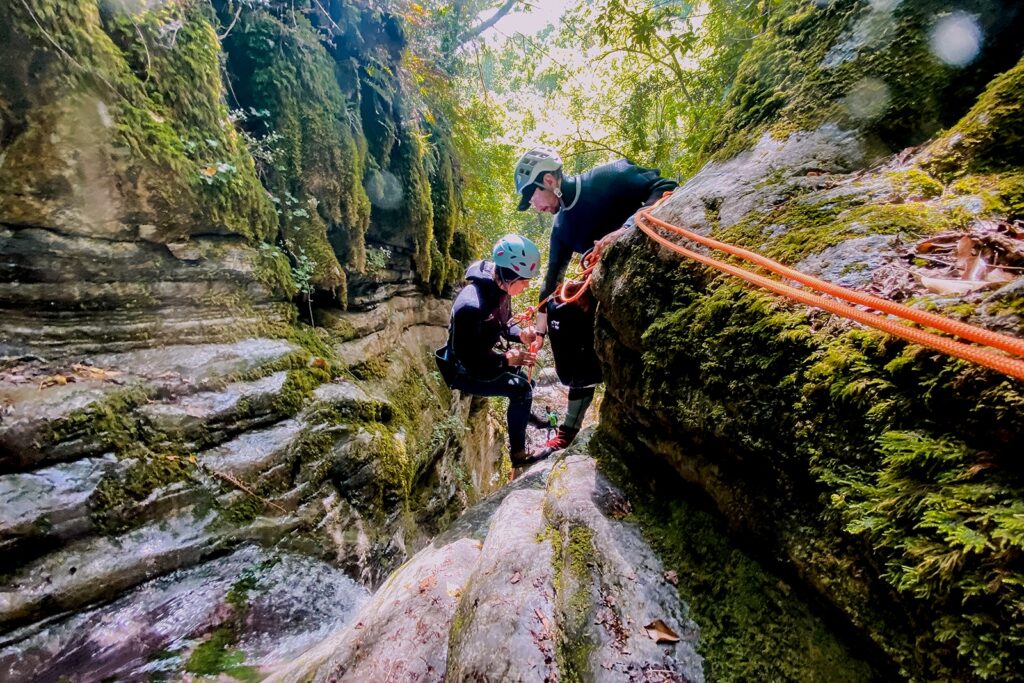 Canyoning vicino a Firenze