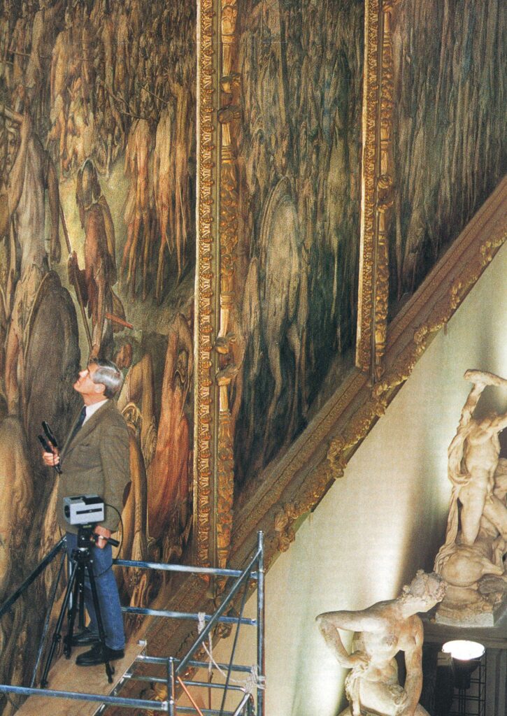 Tecnologie diagnostiche applicate allo studio e alla conservazione delle opere d'arte.