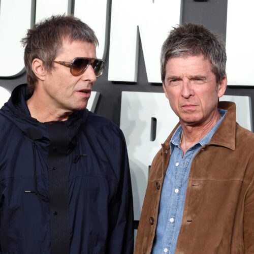 Liam e Noel Gallagher a Londra all'anteprima del documentario Oasis: Don't Look Back in Anger